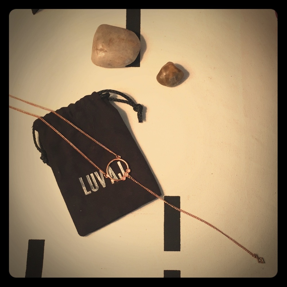 Love AJ Full Bloom Y Shaped Necklace